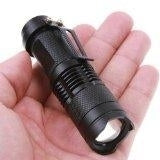 ABC-led 300 Lumens LED zaklamp mini black 9,3 CM ABC-led ABC-led 300 Lumens LED zaklamp mini black 9,3 CM ABC-led